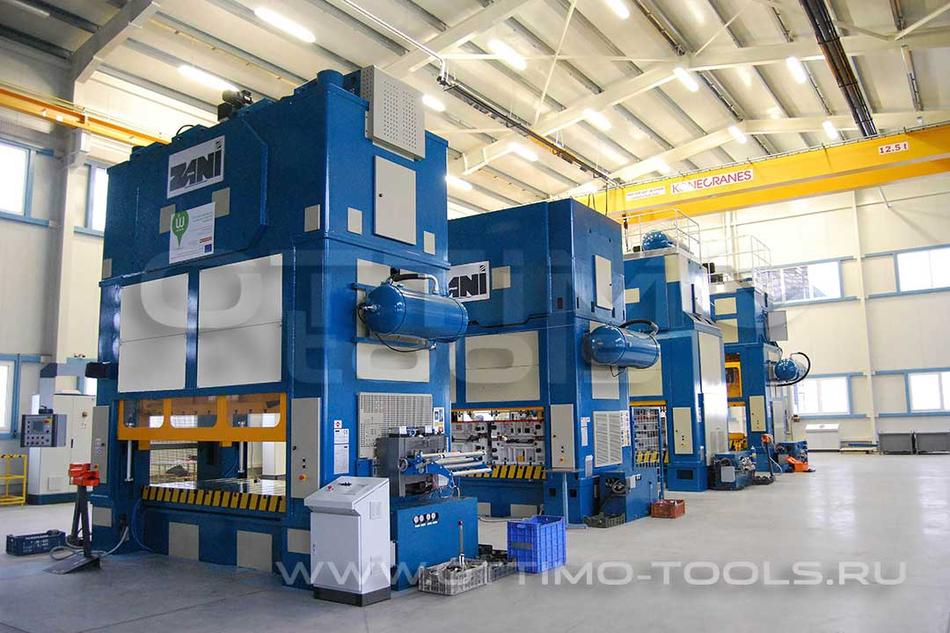 "ZANI" Metal sacın soyuq ştamplanması üçün preslər və avadanlıqlar